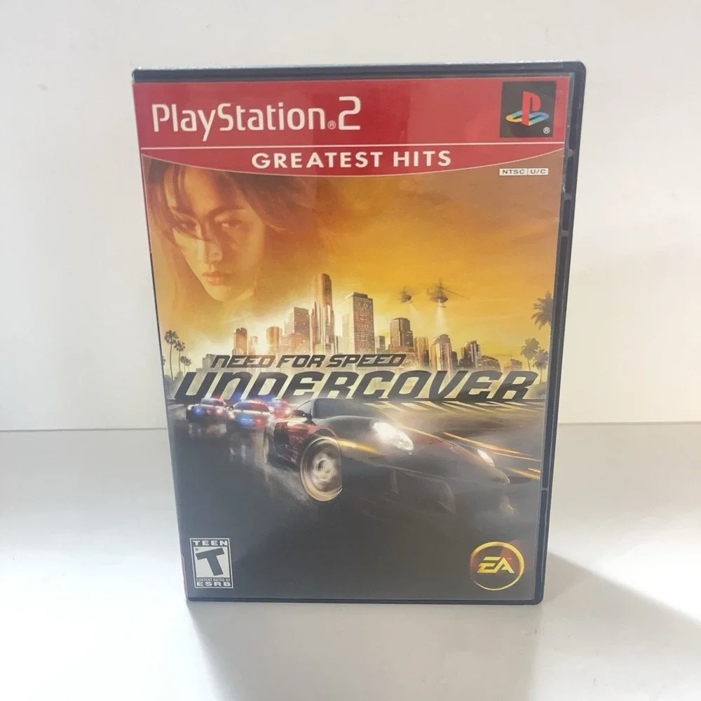 Need for Speed: Undercover Sony PlayStation 2 PS2 Greatest Hits Complete CIB